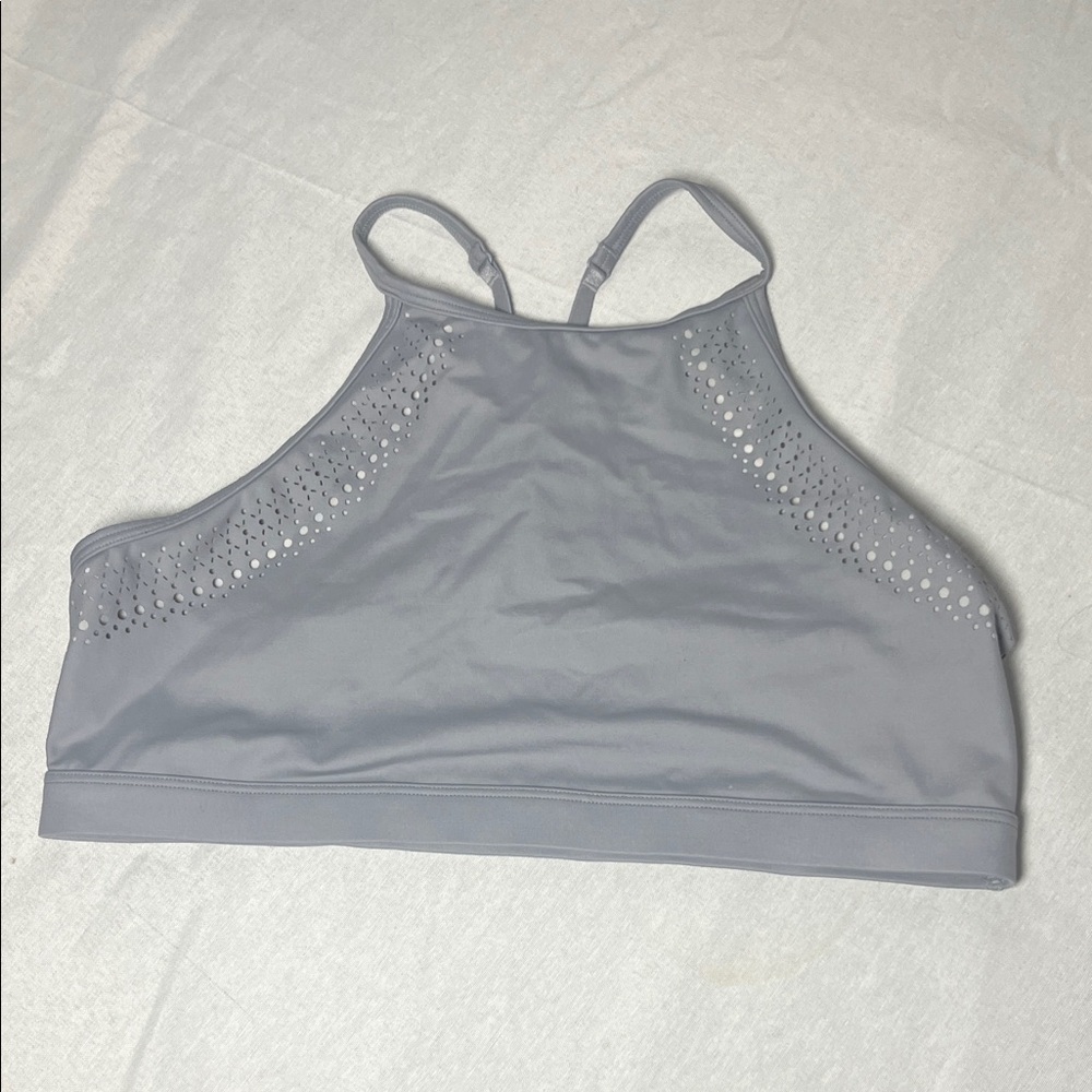 ***$17.00 for 5 items***Victoria's Secret Gray High-Neck Sports Bra